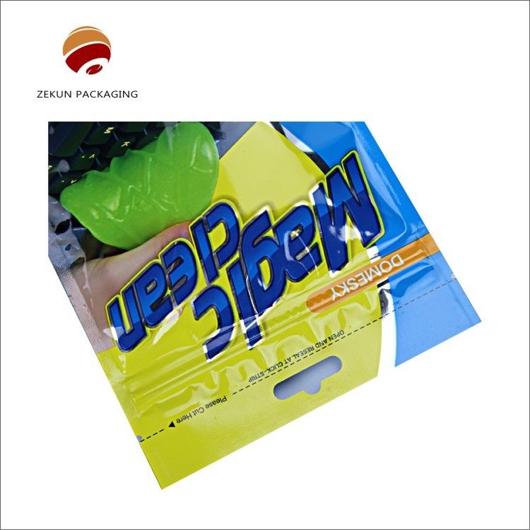 ISO SGS Pieczęć cieplna Stand Up Zipper Poch Bags Żywy kolor Design