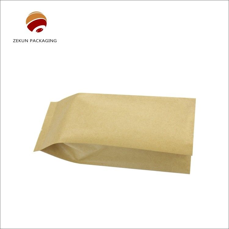Ekologiczny worek z papieru kraft z drukowaną powierzchnią matową 200 g - 5 kg