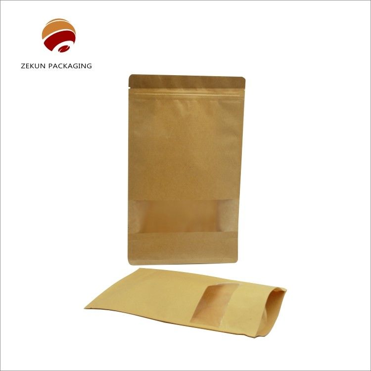 Ekologiczny worek z papieru kraft z drukowaną powierzchnią matową 200 g - 5 kg
