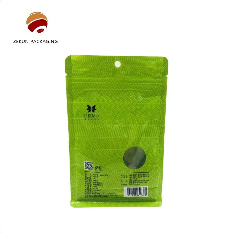 Niestandardowy worek do opakowań herbaty z zamkiem CMYK/PANTON Design Wypuszczalny 30-200g-5kgs