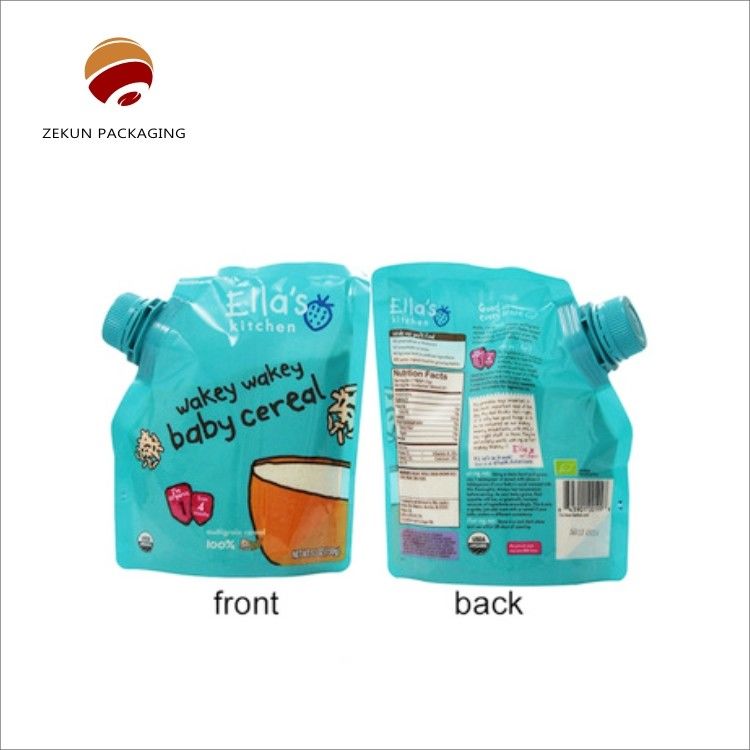 Personalizowane Eco Friendly Stand Up Spout Bag Custom Logo Kolory CMYK