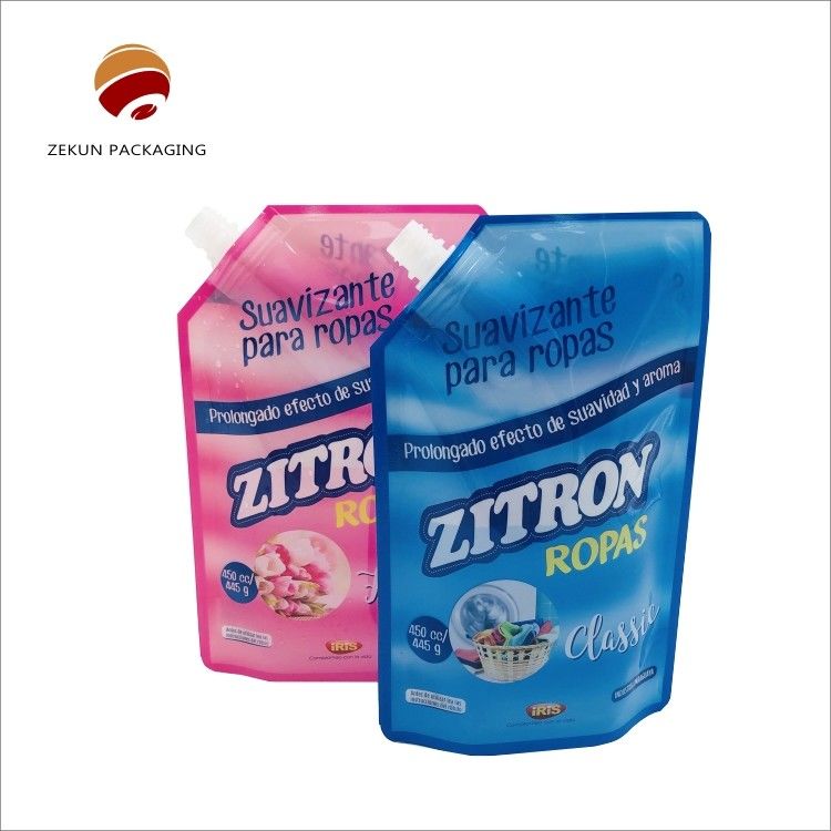 Odor Proof Custom Drink Pockets With Spout Kolorowy PET Różne rozmiary