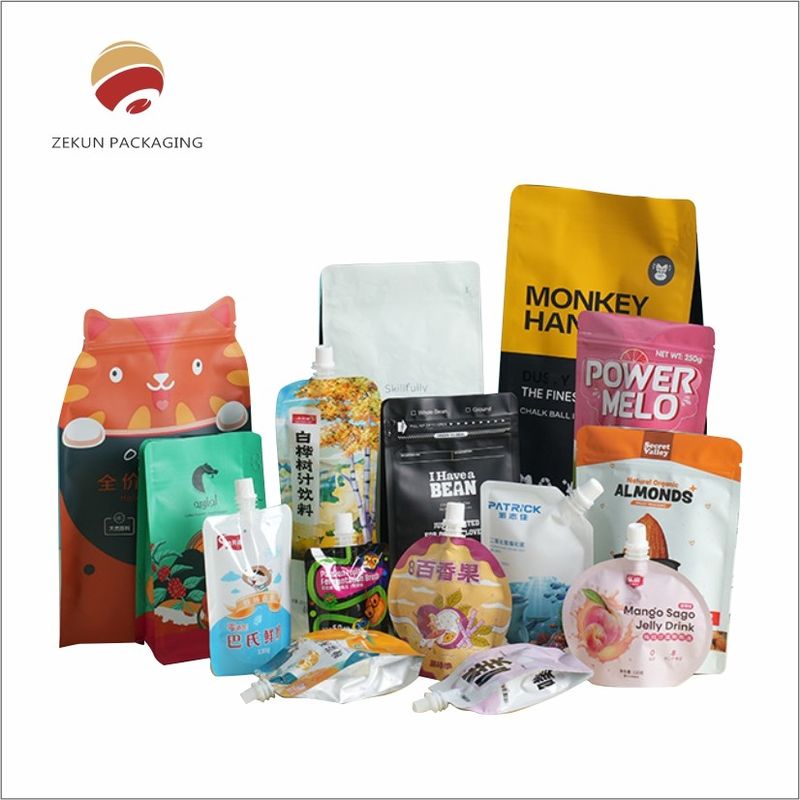 Personalizowany design śniadaczka opakowanie worek Wybitne kolory CMYK ochronne wykończenie