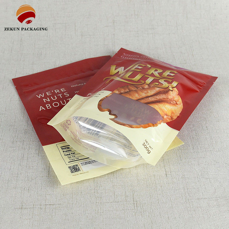 Kolor Panton Żywność Ziplock Worki Grawer Printing Mat lub błyszczący wykończenie