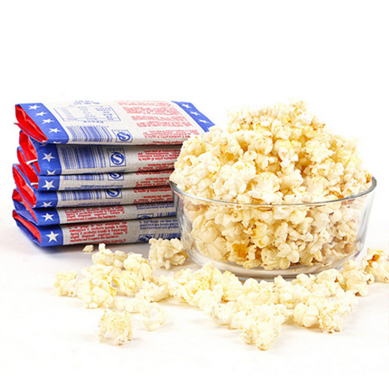 Specjalna, wodoodporna i olejoodporna, torebka z papieru Kraft, kuchenka mikrofalowa, specjalna, torebka z papieru popcornowego.
